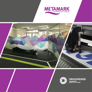 METAMARK Glasdekorfolie M7A-CR Crystal Etch Metascape