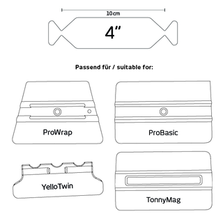 Yellotools YelloWings SlimSkin Poly 5er | 4/5/6