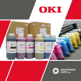 OKI Eco-Solventtinte WX-INK 2 Flaschen  1000 ml yellow | IP-241